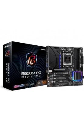 Материнська плата ASRock B650M PG Riptide Socket AM5