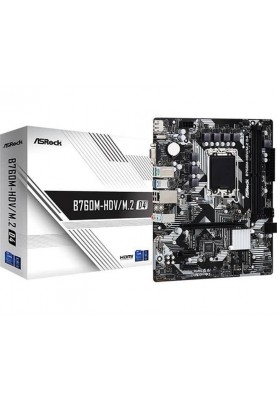 Материнська плата ASRock B760M-HDV/M.2 D4 Socket 1700