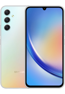 Смартфон Samsung Galaxy A34 SM-A346E 8/256GB Dual Sim Silver (SM-A346EZSESEK)