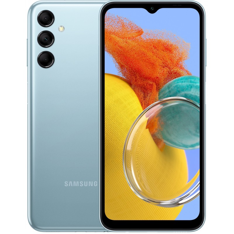 Смартфон Samsung Galaxy M14 SM-M146 4/64GB Dual Sim Blue (SM-M146BZBUSEK)_UA