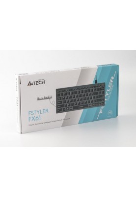 Клавіатура A4Tech Fstyler FX61 Grey