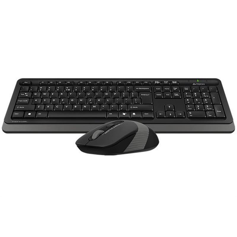 Комплект (клавіатура, мишка) бездротовий A4Tech FG1010S Black/Grey