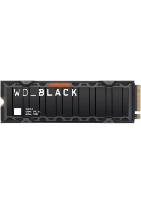 Накопичувач SSD 1TB WD Black SN850 M.2 2280 PCIe 4.0 x4 3D QLC with Heatsink (WDBAPZ0010BNC-WRSN)