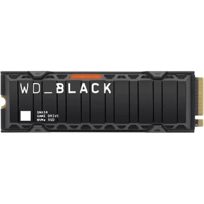 Накопичувач SSD 1TB WD Black SN850 M.2 2280 PCIe 4.0 x4 3D QLC with Heatsink (WDBAPZ0010BNC-WRSN)