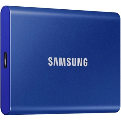 Накопичувач зовнішній SSD 2.5` USB  500GB Samsung T7 Indigo Blue (MU-PC500H/WW)