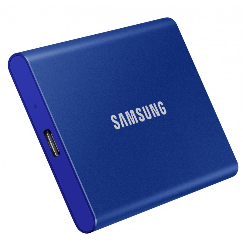 Накопичувач зовнішній SSD 2.5" USB  500GB Samsung T7 Indigo Blue (MU-PC500H/WW)
