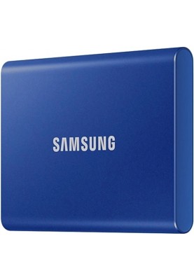 Накопичувач зовнішній SSD 2.5" USB 1.0TB Samsung T7 Indigo Blue (MU-PC1T0H/WW)