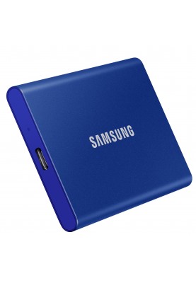 Накопичувач зовнішній SSD 2.5" USB 1.0TB Samsung T7 Indigo Blue (MU-PC1T0H/WW)