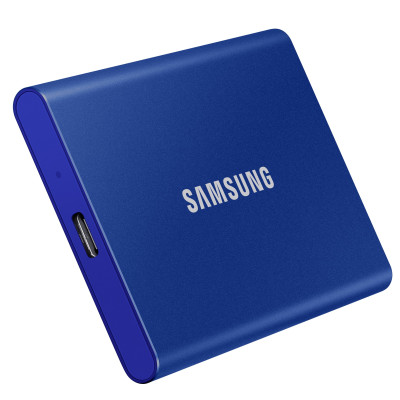 Накопичувач зовнішній SSD 1TB Samsung T7 Indigo Blue (MU-PC1T0H/WW)
