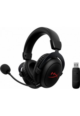 Гарнiтура HyperX Cloud Core Wireless Black (4P5D5AA)