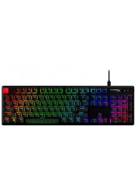 Клавіатура HyperX Alloy Origins Red RGB PBT ENG/RU Black (639N3AA)