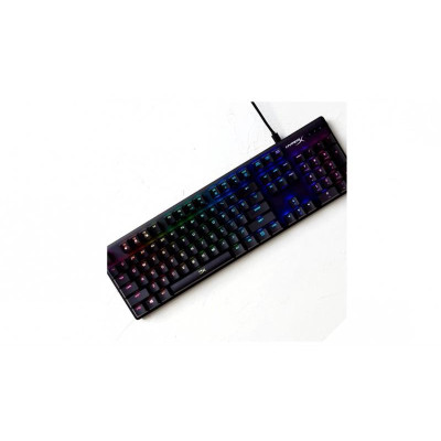 Клавіатура HyperX Alloy Origins Red RGB PBT ENG/RU Black (639N3AA)