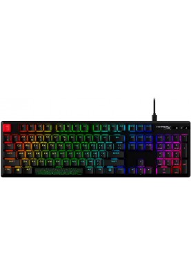 Клавіатура HyperX Alloy Origins Aqua RGB PBT ENG/RU Black (639N5AA) USB