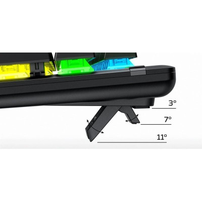 Клавіатура HyperX Alloy Origins Aqua RGB PBT ENG/RU Black (639N5AA)