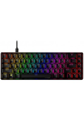 Клавіатура HyperX Alloy Origins 65 Red RGB ENG/RU Black (4P5D6AX)