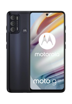 Смартфон Motorola Moto G60 6/128GB Dual Sim Moonless Black (PANB0025RS)