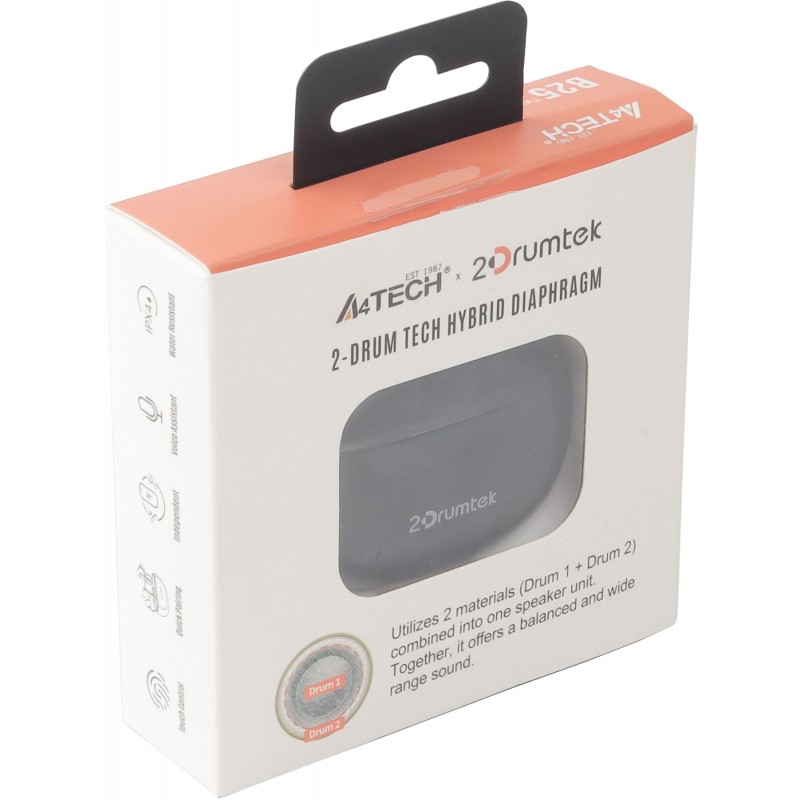 Bluetooth-гарнітура A4Tech B25 Ash Grey