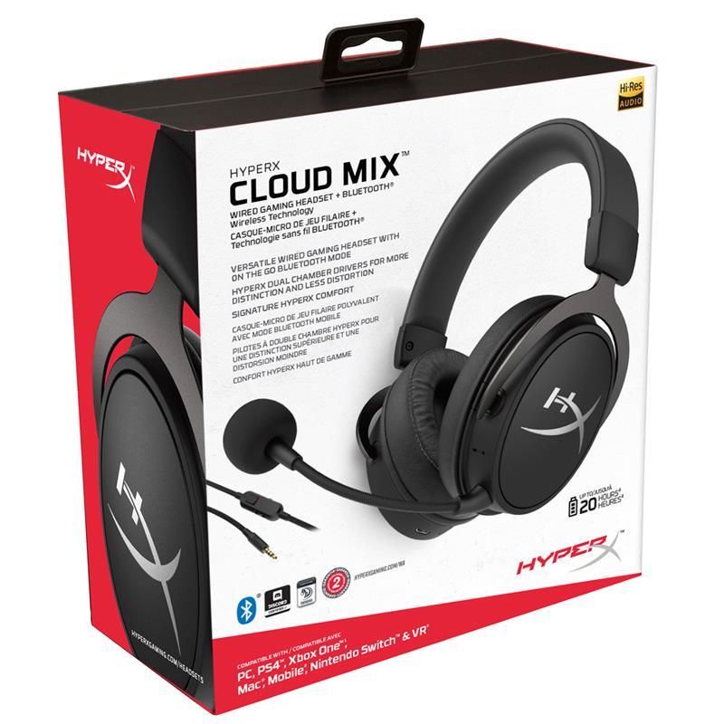 Bluetooth-гарнітура HyperX Cloud Core Mix Black (4P5K9AA)