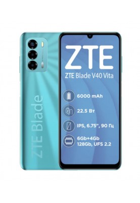 Смартфон ZTE Blade V40 Vita 6/128GB Dual Sim Green