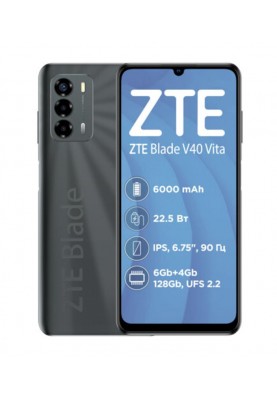 Смартфон ZTE Blade V40 Vita 4/128GB Dual Sim Black