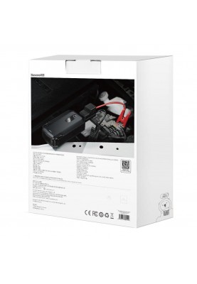 Пусковий пристрій Baseus Super Energy Max Car Jump Starter 20000 mAh Black (CGNL020001)