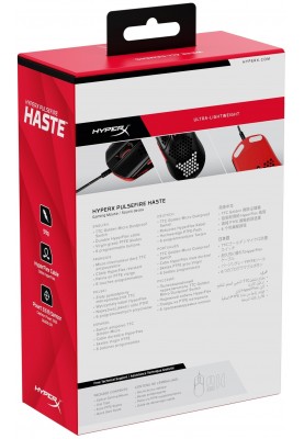 Миша HyperX Pulsefire Haste Black/Red (4P5E3AA)