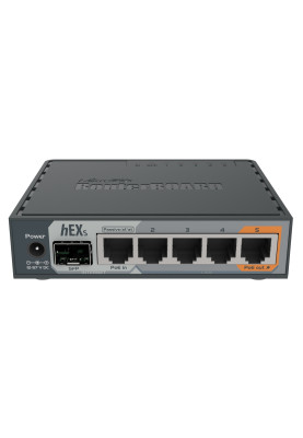 Маршрутизатор MikroTik RouterBOARD RB760iGS hEX S