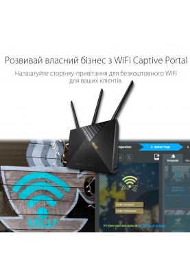 Бездротовий 3G/4G маршрутизатор Asus 4G-AX56