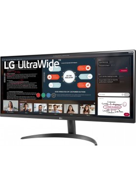 Монiтор LG 34" UltraWide 34WP500-B IPS Black