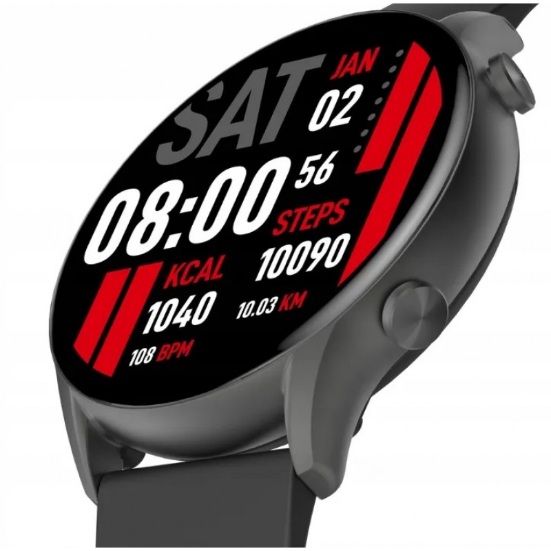 Смарт-годинник Kieslect Smart Calling Watch Kr Black_