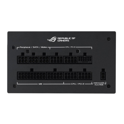 Блок живлення Asus ROG Strix PCIE5 1000W Gold Aura Edition (90YE00P1-B0NA00) Блок живлення Asus ROG Strix PCIE5 1000W Gold Aura Edition (90YE00P1-B0NA00)
