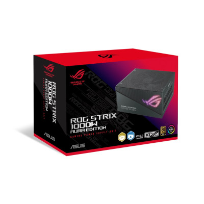 Блок живлення Asus ROG Strix PCIE5 1000W Gold Aura Edition (90YE00P1-B0NA00) Блок живлення Asus ROG Strix PCIE5 1000W Gold Aura Edition (90YE00P1-B0NA00)