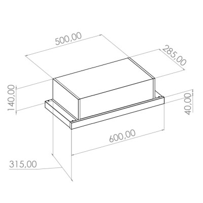 Витяжка Grifon GR TL F5 60 BL