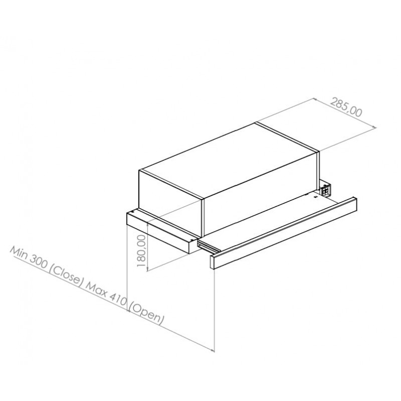 Витяжка Grifon GR TL F5 60 BL