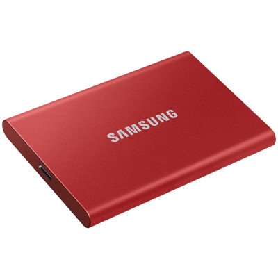 Накопичувач зовнішній SSD 2.5` USB 1.0TB Samsung T7 Red (MU-PC1T0R/WW)