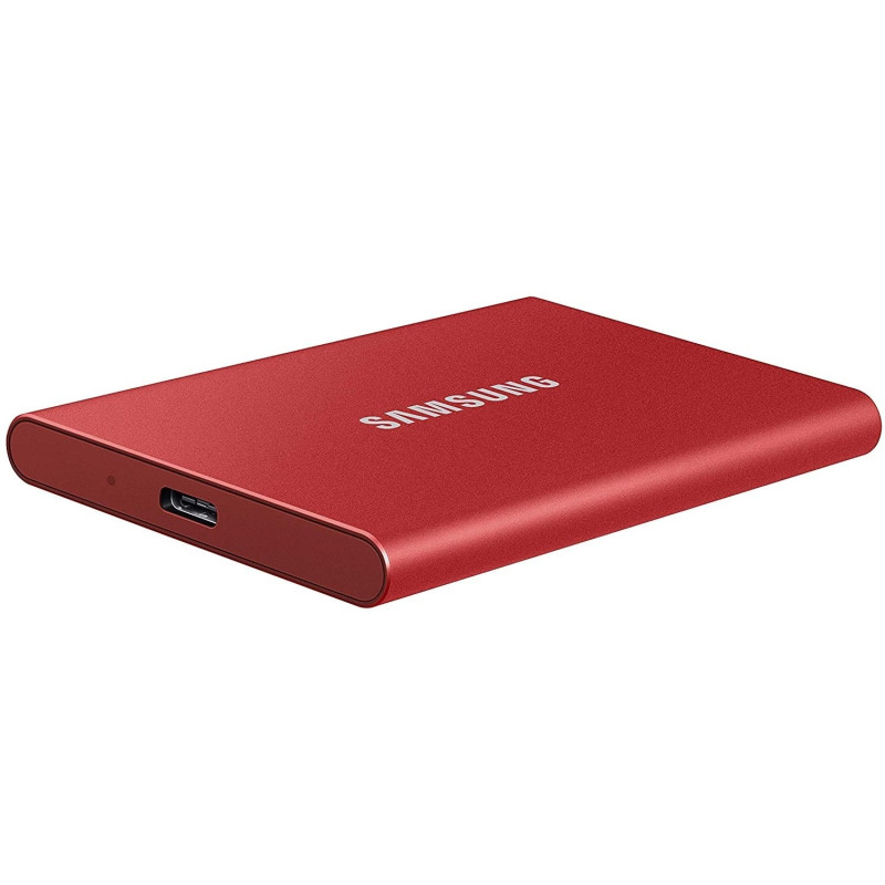 Накопичувач зовнішній SSD 2.5" USB 1.0TB Samsung T7 Red (MU-PC1T0R/WW)