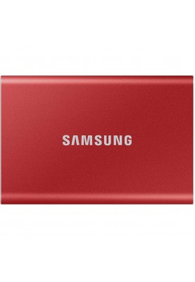 Накопичувач зовнішній SSD 2.5" USB 2.0TB Samsung T7 Red (MU-PC2T0R/WW)