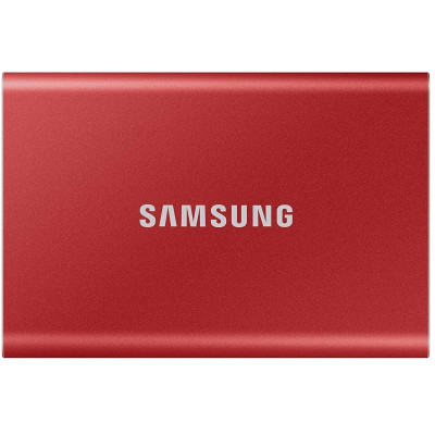 Накопичувач зовнішній SSD 2.5" USB 2.0TB Samsung T7 Red (MU-PC2T0R/WW)