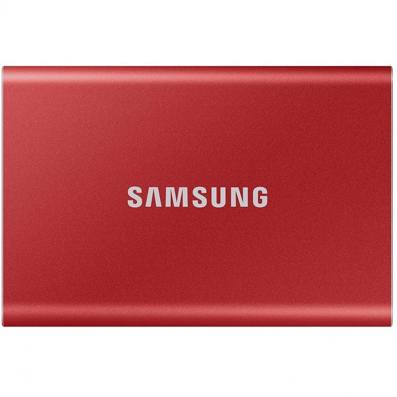 Накопичувач зовнішній SSD 2.5" USB 2.0TB Samsung T7 Red (MU-PC2T0R/WW)