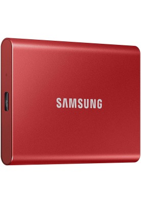 Накопичувач зовнішній SSD 2.5" USB 2.0TB Samsung T7 Red (MU-PC2T0R/WW)