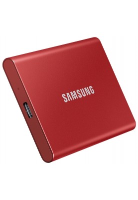 Накопичувач зовнішній SSD 2.5" USB 2.0TB Samsung T7 Red (MU-PC2T0R/WW)