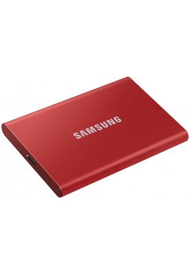 Накопичувач зовнішній SSD 2.5" USB 2.0TB Samsung T7 Red (MU-PC2T0R/WW)