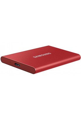 Накопичувач зовнішній SSD 2.5" USB 2.0TB Samsung T7 Red (MU-PC2T0R/WW)