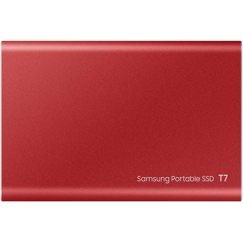 Накопичувач зовнішній SSD 2.5" USB 2.0TB Samsung T7 Red (MU-PC2T0R/WW)