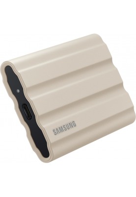 Накопичувач зовнішній SSD 2.5" USB 1.0TB Samsung T7 Shield Beige (MU-PE1T0K/EU)