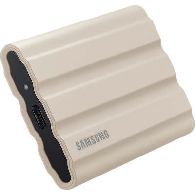 Накопичувач зовнішній SSD 2.5` USB 2.0TB Samsung T7 Shield Beige (MU-PE2T0K/EU) Накопичувач зовнішній SSD 2.5` USB 2.0TB Samsung T7 Shield Beige (MU-PE2T0K/EU)