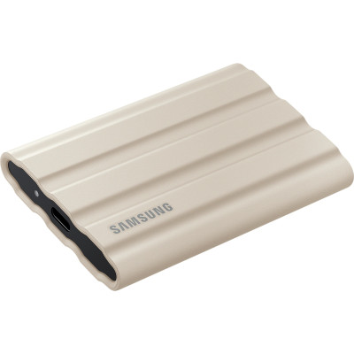 Накопичувач зовнішній SSD 2.5` USB 2.0TB Samsung T7 Shield Beige (MU-PE2T0K/EU) Накопичувач зовнішній SSD 2.5` USB 2.0TB Samsung T7 Shield Beige (MU-PE2T0K/EU)