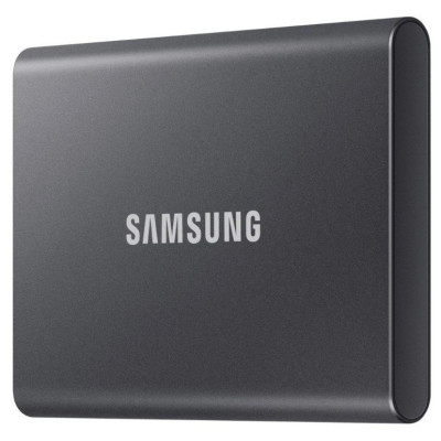 Накопичувач зовнішній SSD 2.5" USB 1.0TB Samsung T7 Titan Gray (MU-PC1T0T/WW)