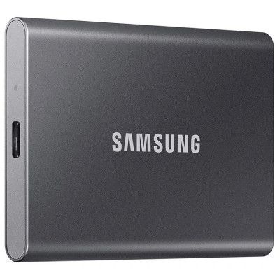 Накопичувач зовнішній SSD 2.5" USB 1.0TB Samsung T7 Titan Gray (MU-PC1T0T/WW)
