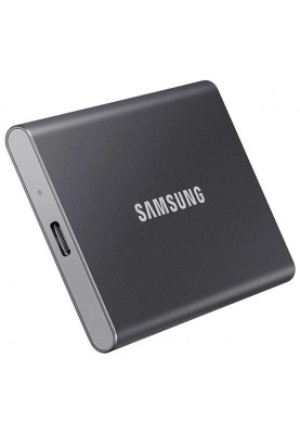 Накопичувач зовнішній SSD 2.5" USB 1.0TB Samsung T7 Titan Gray (MU-PC1T0T/WW)